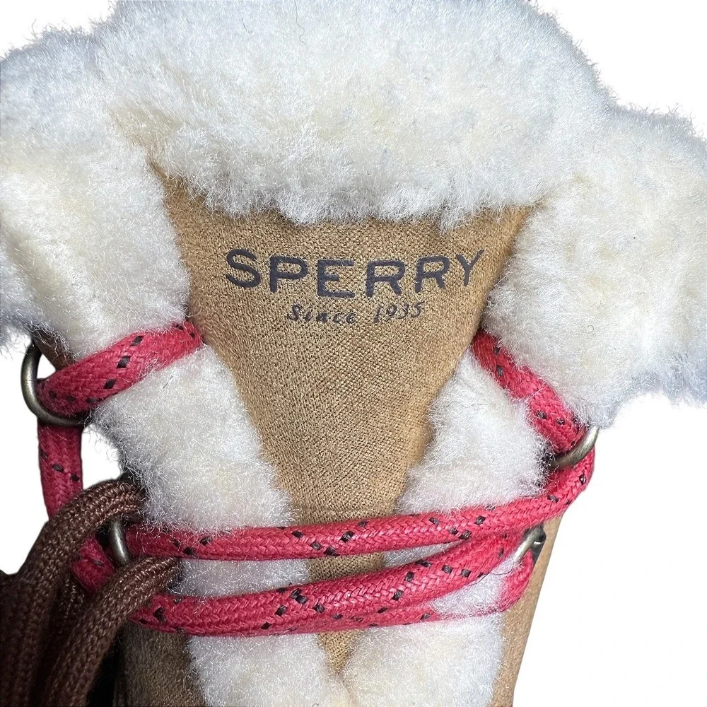 Sperry Top Sider Alpine Saltwater Size 10 Kids Cozy Lined Duck Boots New w/o Tag